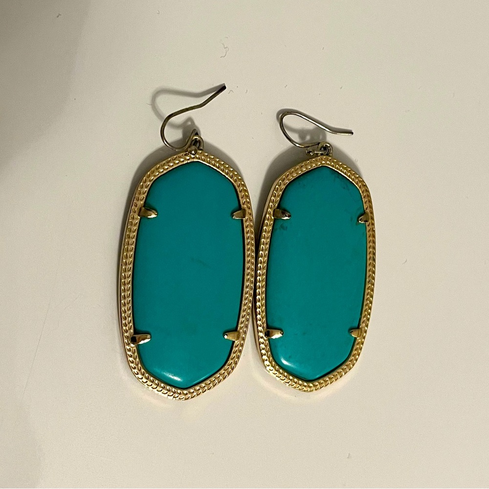 Kendra Scott Turquoise Drop Earrings